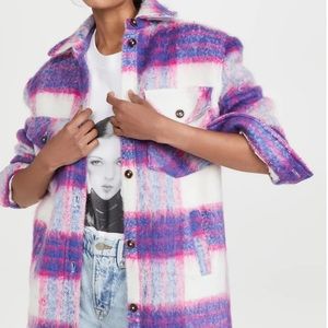 BLANKNYC Heavy Plaid Coat